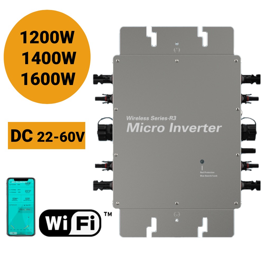 Grid Tie Watt Solar Micro Inve - Micro Inverter 1400W Solar Grid Tie recension och pris