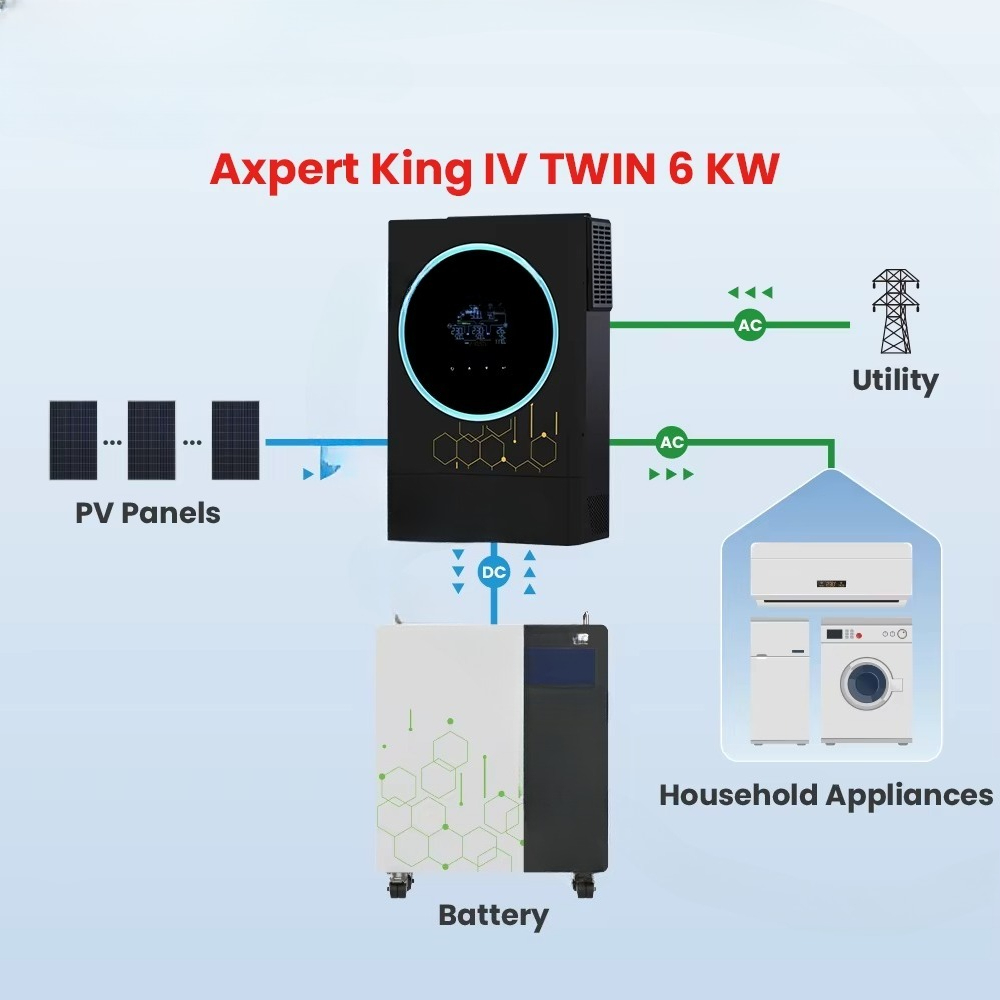 30+ Years Professional Supplie - Off Grid Solar Inverter 48V 6000W recension och pris
